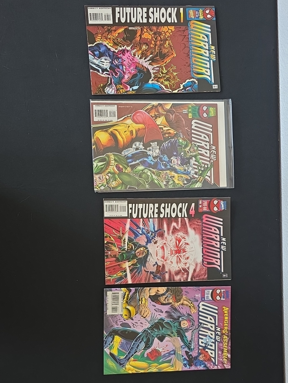 Marvel Comic Book Set Of 4- New Warriors